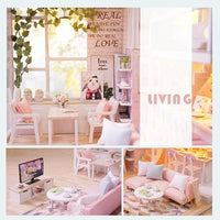 Thumbnail for DIY Dollhouse Kit with Furniture and Music Movement