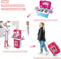 Thumbnail for 3 in 1 Trolly Wheel Kitchen Set