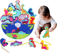 Thumbnail for Dinosaur Wooden  Stacking Toy For Kids