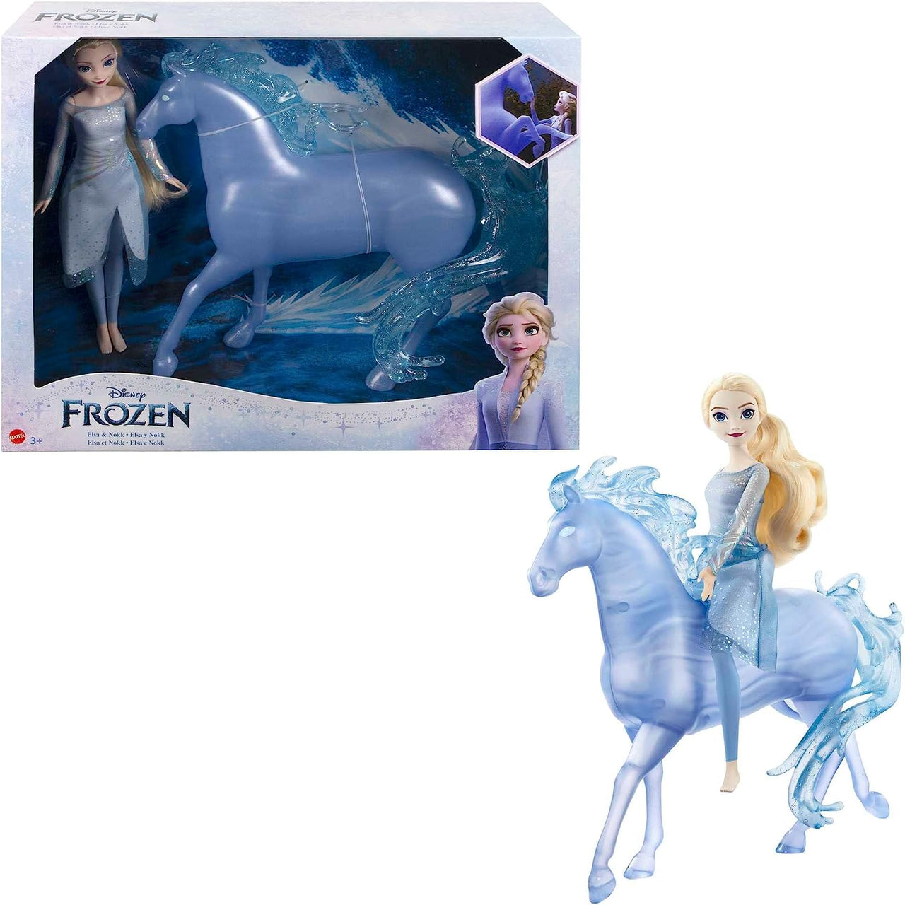 Disney Frozen Elsa and Nokk Water Creature Horse