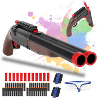 Thumbnail for Double Barrel Soft Bullet Blaster Shotgun toys