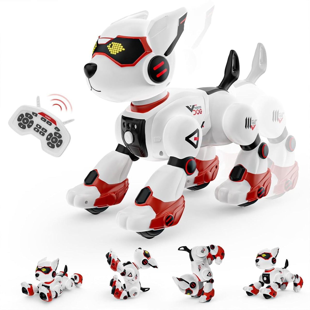Ai Remote Control Robot Dog with Voice Controller