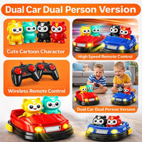 Thumbnail for 2 Player Bump And Go Remote Control Bumper Car Set