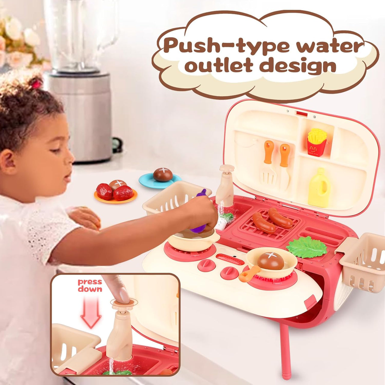 2 in 1 Stereo Kitchen And Radio Play Set