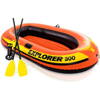 Thumbnail for Intex Explorer 300 Inflatable Boat for 3 Persons