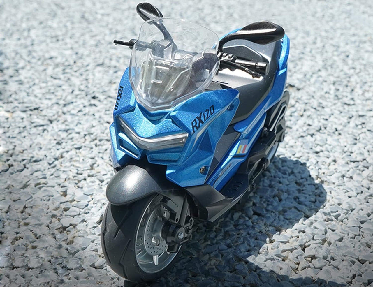 Moto Diecast Motorcycle With Light And Sound