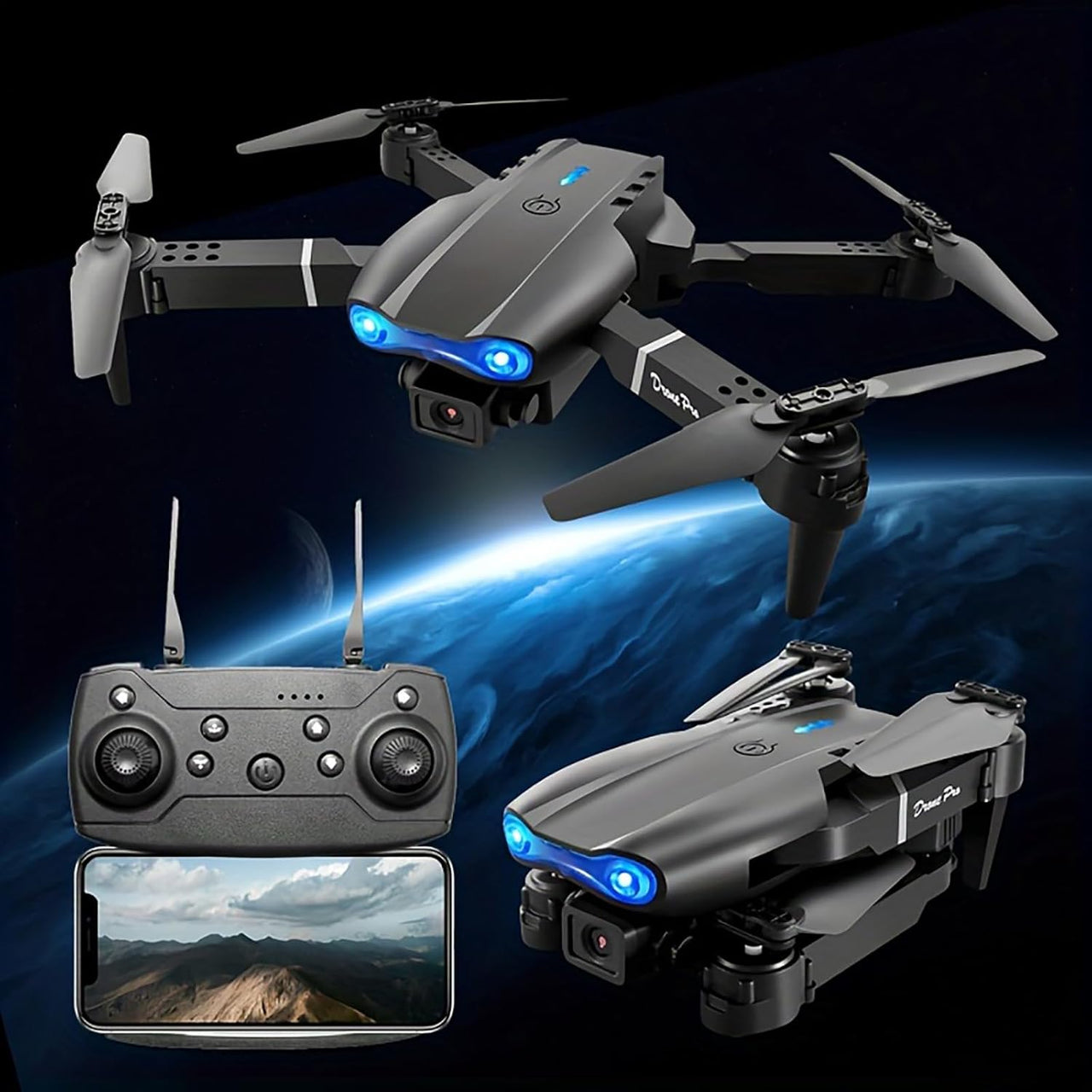 E99 Remote Control Quadcopter With Dual Camera