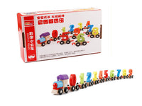 Thumbnail for Wooden Digital Number Train 10 Pcs