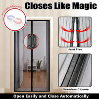 Thumbnail for Magnetic Mesh Door Screen Anti-Insect And Bug Proof