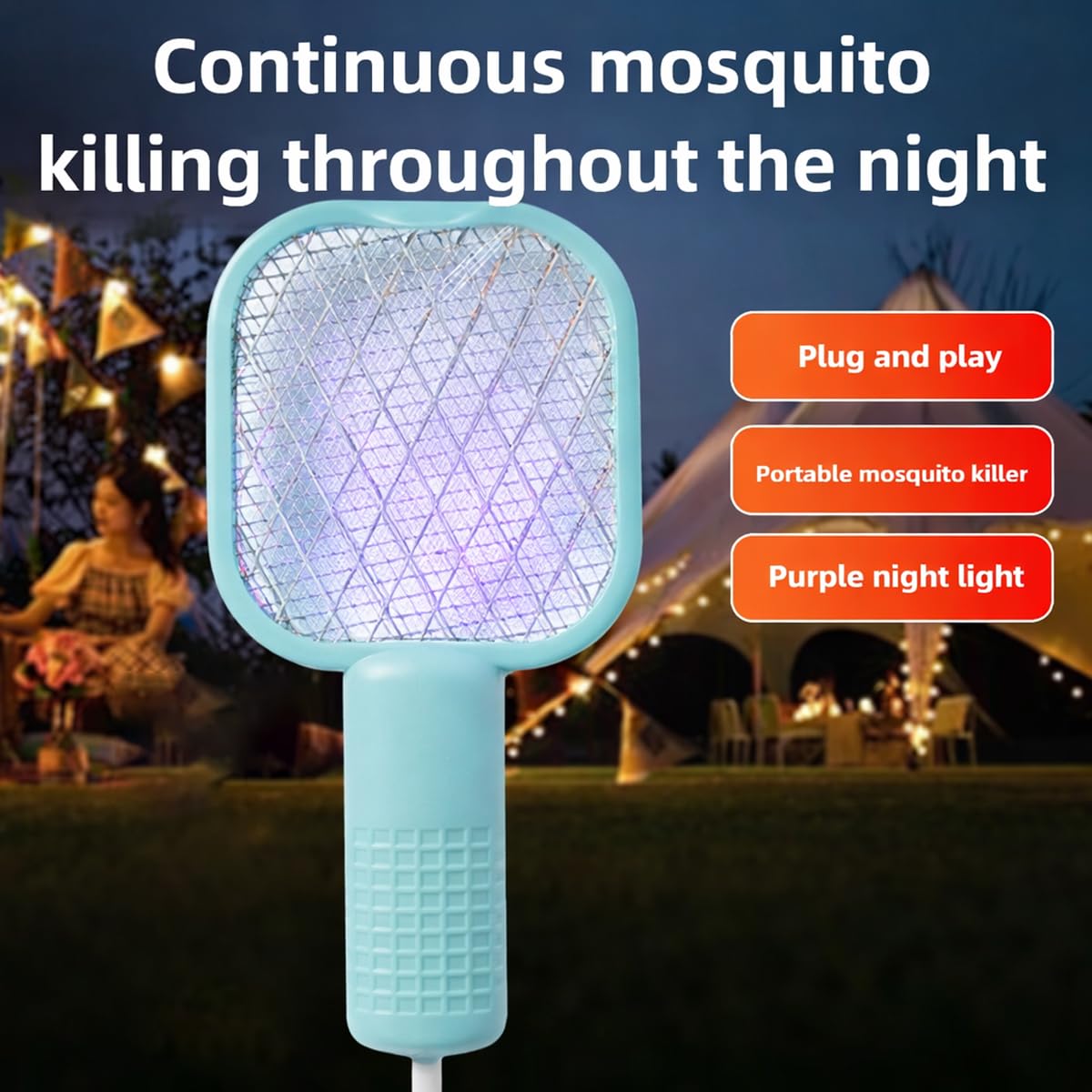 USB Electric Mosquito Killer Racket