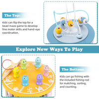 Thumbnail for Wooden Multifunctional Bead Winding Magic for Kids