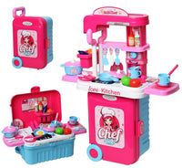 Thumbnail for 3 in 1 Trolly Wheel Kitchen Set
