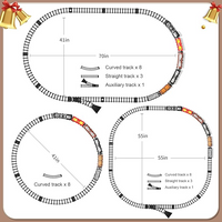 Thumbnail for Electric Locomotive Steam Train Set