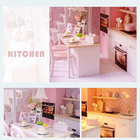 Thumbnail for DIY Dollhouse Kit with Furniture and Music Movement