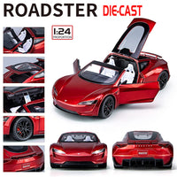 Thumbnail for Diecast Tesla Roadster Model Car 1:24 Scale
