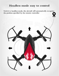 Thumbnail for Mini Folding Drone With Colorful Lights 2.4GHZ