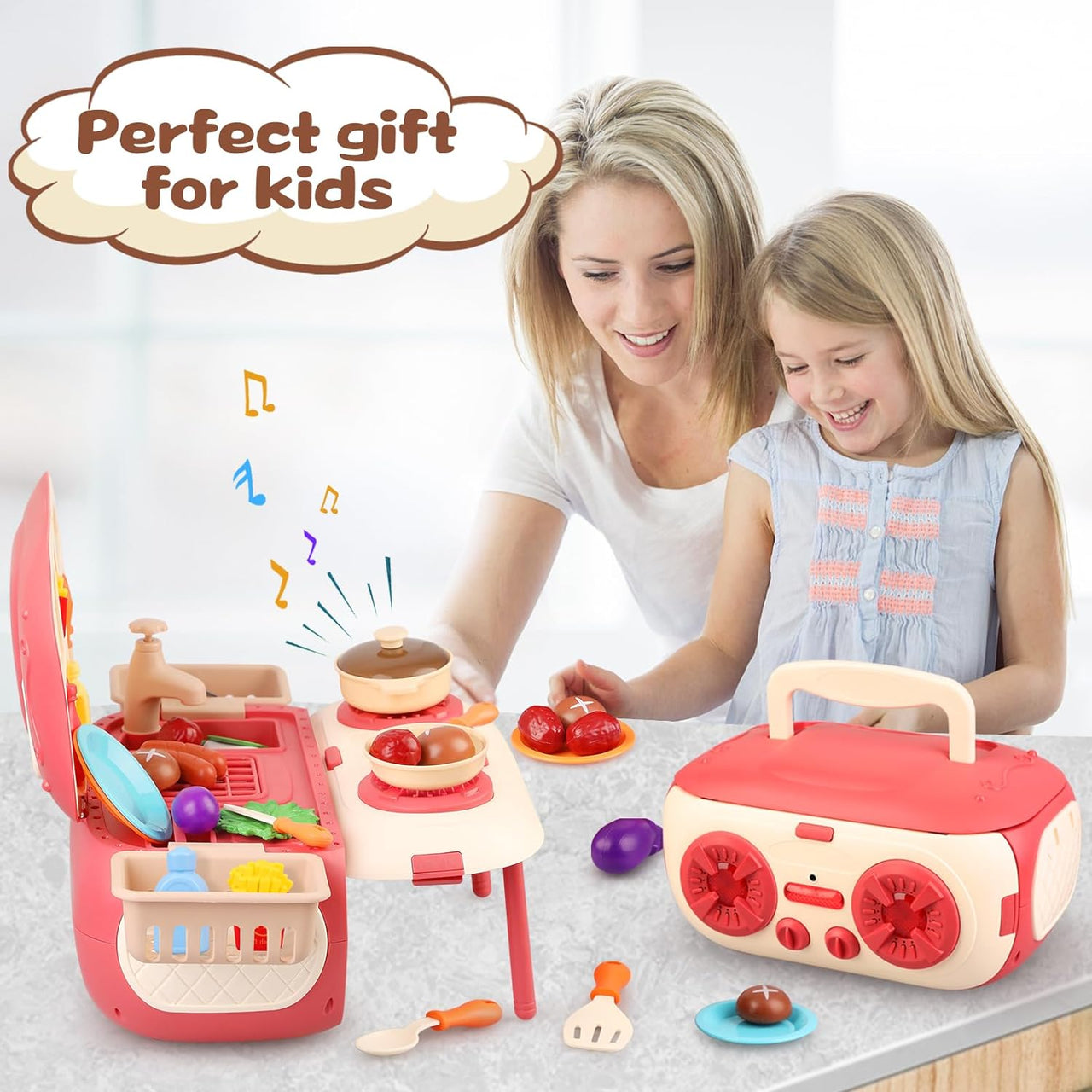 2 in 1 Stereo Kitchen And Radio Play Set