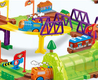 Thumbnail for 122 pcs Ferris Wheel Train Puzzle Track Set