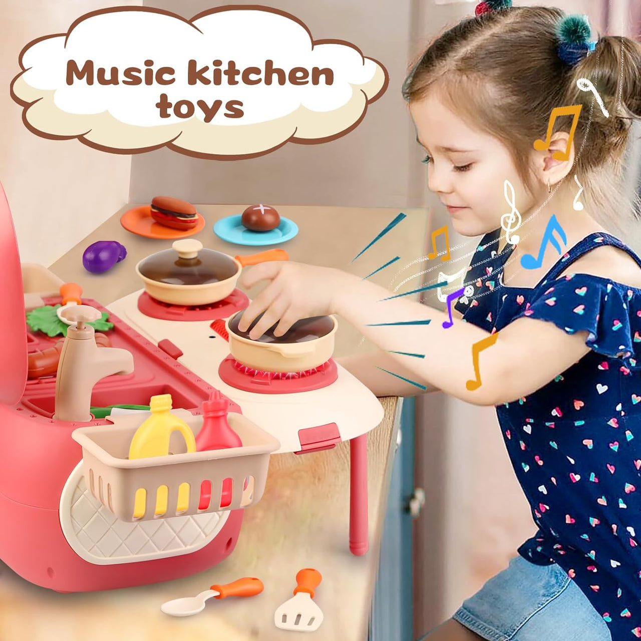 2 in 1 Stereo Kitchen And Radio Play Set