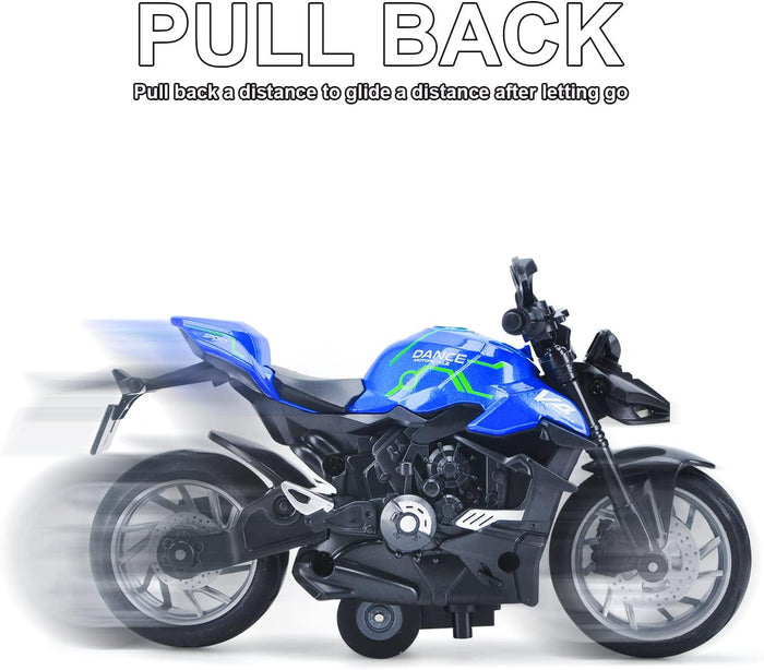 1:8 Scale Motorcycle with Light and Sound