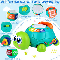 Thumbnail for Multifunction Crawling Turtle Phone With Light And Sound