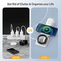 Thumbnail for 3-in-1 Foldable MagSafe Wireless Charging Pocket Size