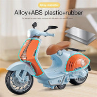 Thumbnail for 1:10 Simulation Mini Alloy Motorcycle Toy