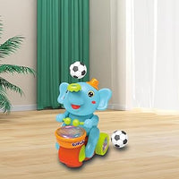 Thumbnail for Musician Elephant with Lighting and Levitation Ball