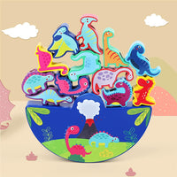 Thumbnail for Dinosaur Wooden  Stacking Toy For Kids