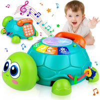 Thumbnail for Multifunction Crawling Turtle Phone With Light And Sound