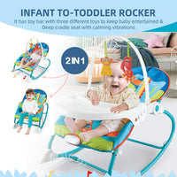 Thumbnail for 2 in 1 Baby Rocker Chair