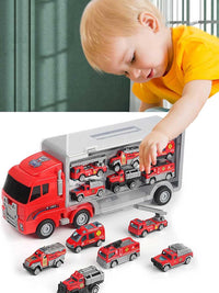 Thumbnail for Construction Truck With 6 Small Dinky Set