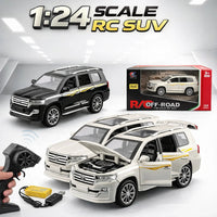 Thumbnail for 1:24 Scale Remote Control Land Cruiser With Light And Sound