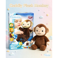 Thumbnail for Cotoons Plush Monkey Soft Toy by Smoby — hero