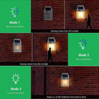 Thumbnail for Wall Mounted Solar Light with Motion Sensor