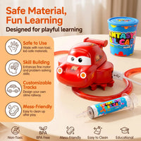 Thumbnail for Magic Slime Track Car DIY Track Making Toy