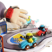 Thumbnail for Two-Player Hand Gesture Control Race Track Set