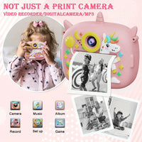 Thumbnail for Multifunction Instant Print Dual Camera With VideoGraphy And Photography With Unicorn cover