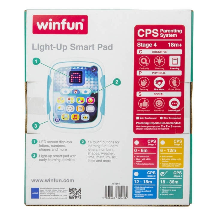 Win Fun Light-Up Smart Pad