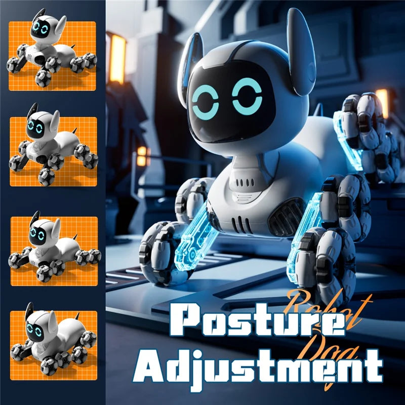 4DRC Remote Control 8-Wheel Stunt Dog