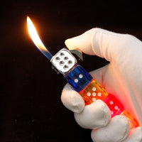 Thumbnail for Dice Shape Spinning Lighter