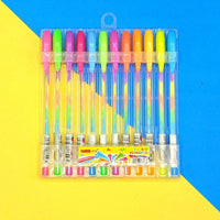 Thumbnail for 12 Pcs Rainbow Ballpen Blinkpen