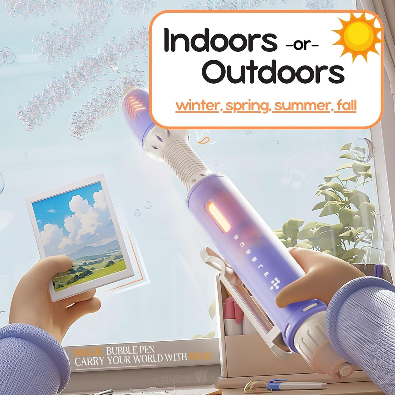 Automatic Magical Bubble Pen