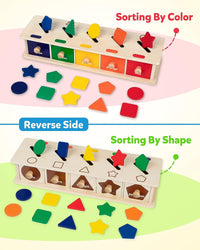 Thumbnail for Color Shape Wooden Toys