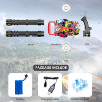 Thumbnail for Rotating Barrels Gel Ball Machine Gun With Light