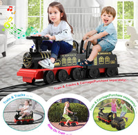 Thumbnail for Electric Ride On Train with Track Set