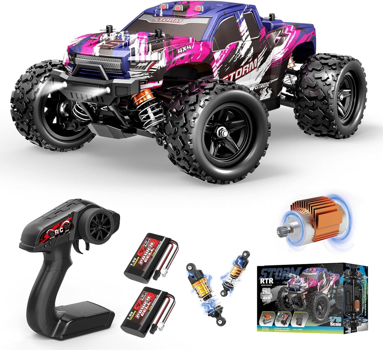 Remote Control High Speed Monster Truck