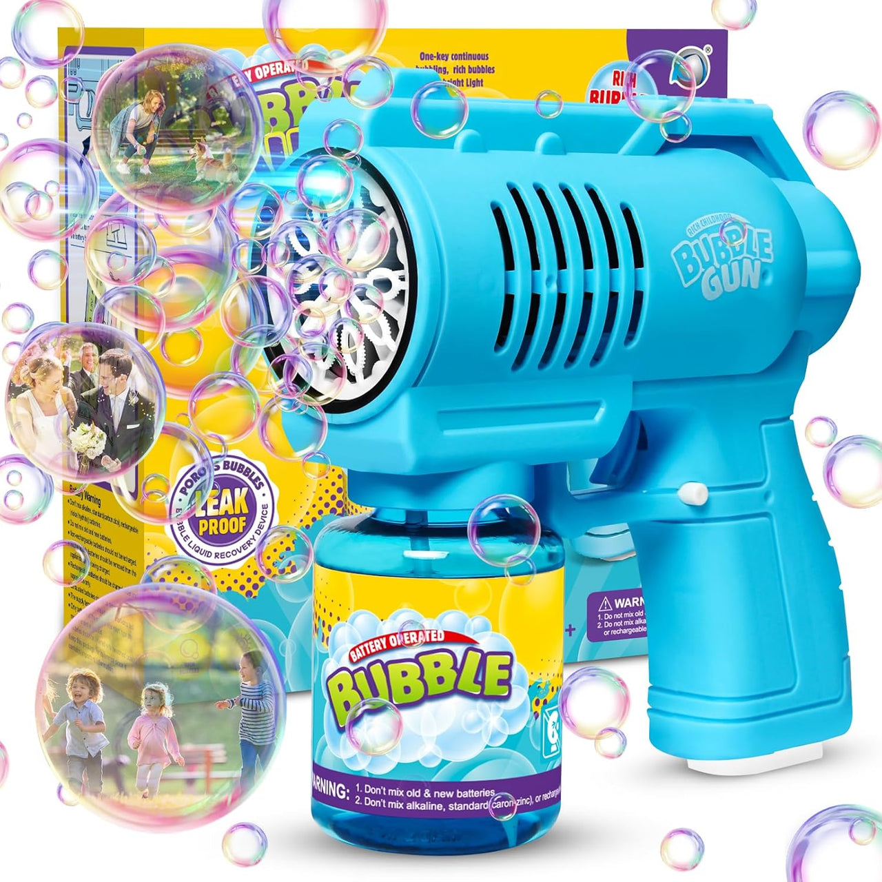 Automatic Bubble Machine 10 Holes