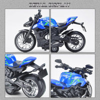Thumbnail for 1:8 Scale Motorcycle with Light and Sound