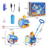 Thumbnail for Bubble Airplane Push And Play Machine